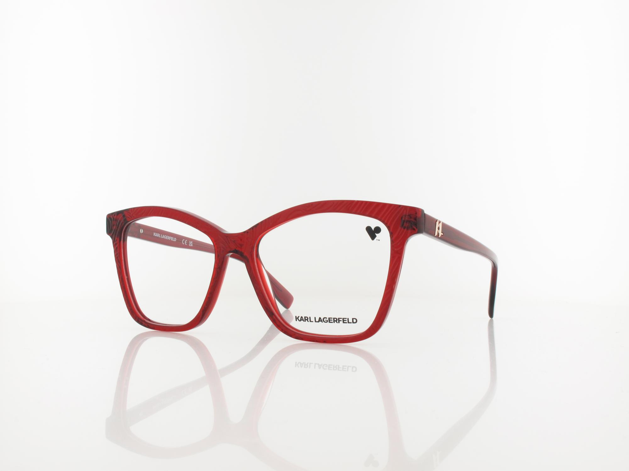 Karl Lagerfeld KL6094 607 54 textured red