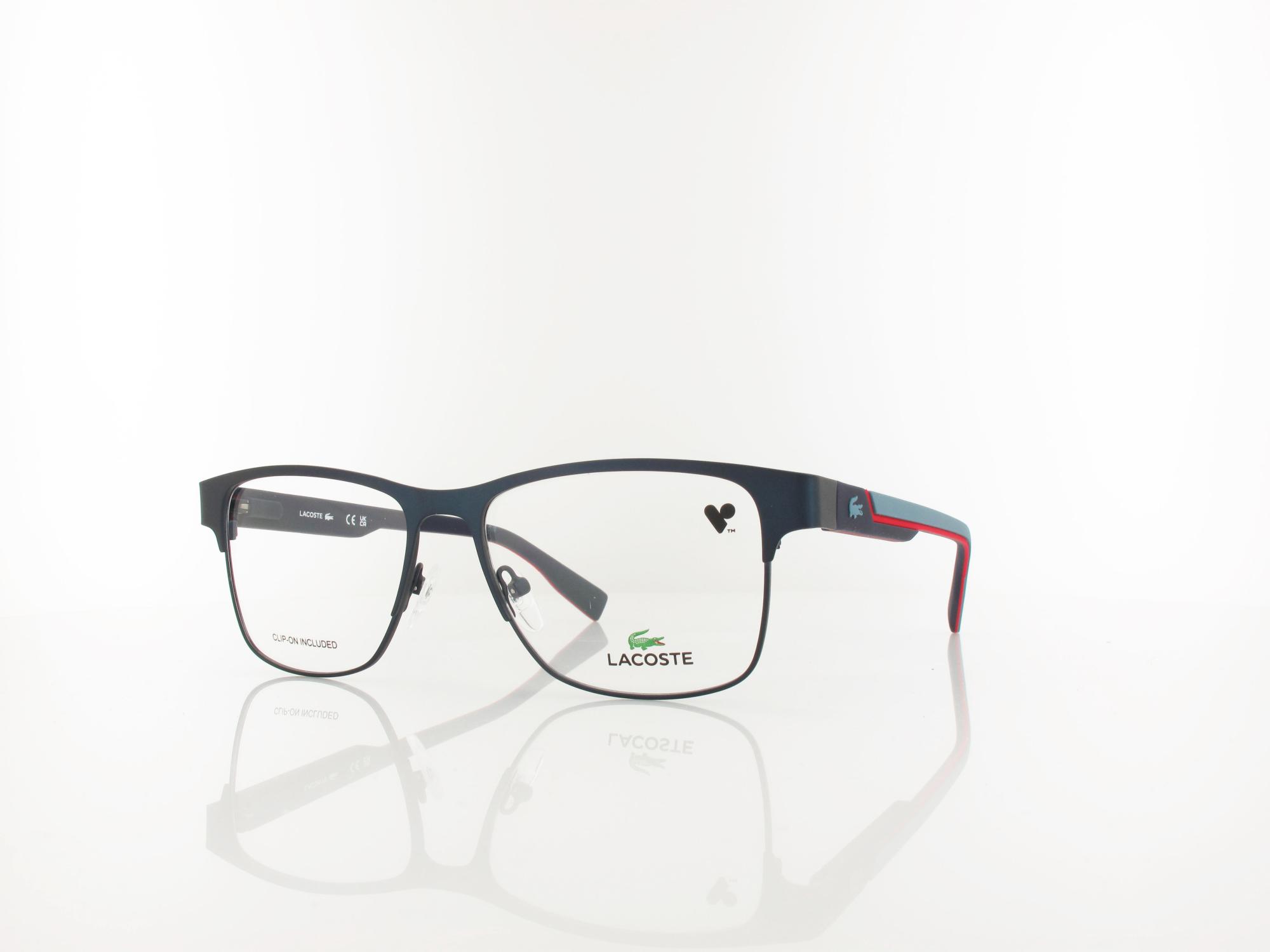 Lacoste L2307 MAG-SET 424 55 matte blue