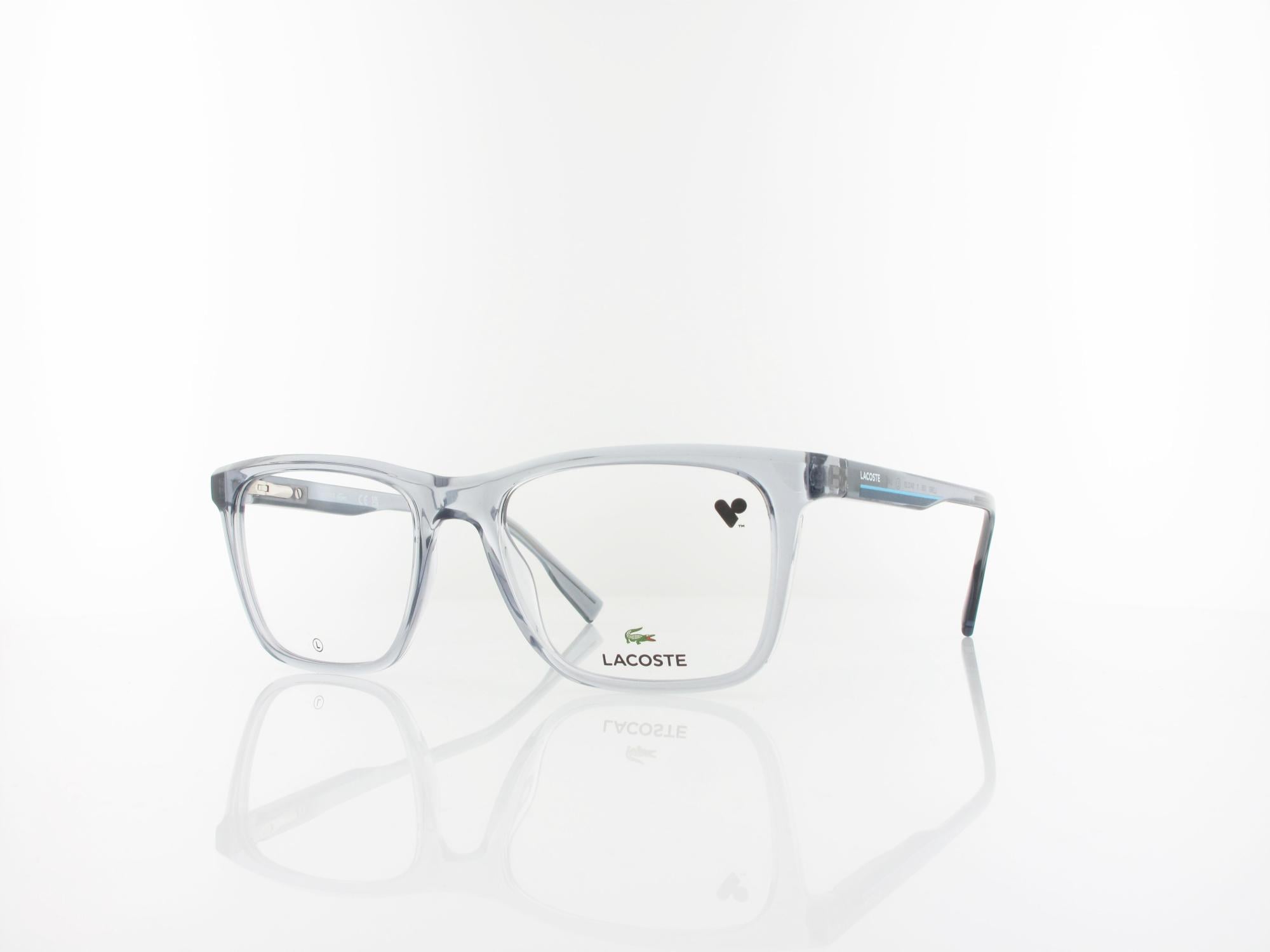 Lacoste L2960 035 54 transparent grey