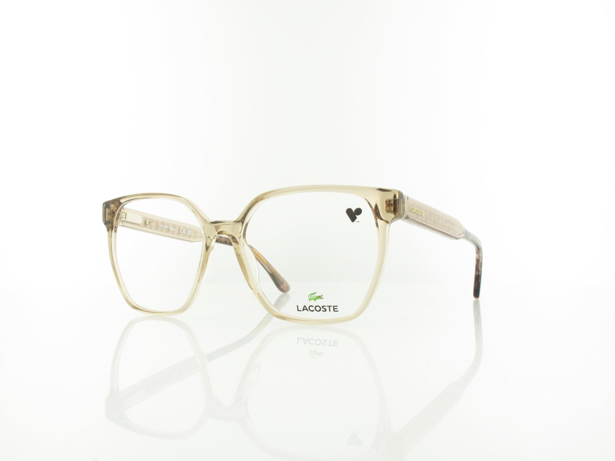 Lacoste L2978 662 55 transparent rose