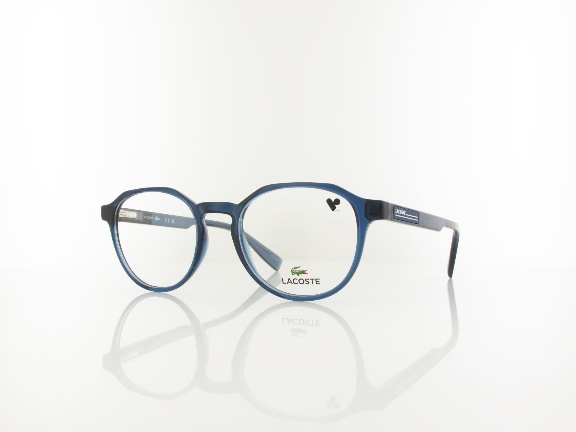 Lacoste L2980 410 51 transparent blue