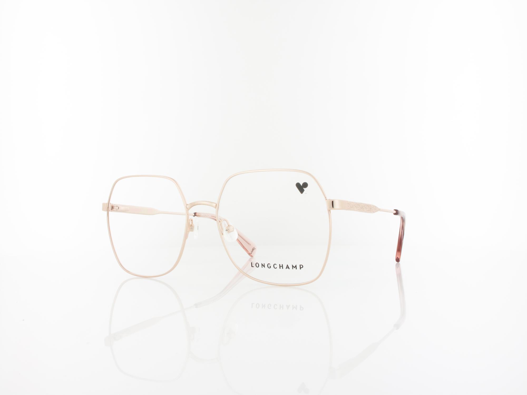 Longchamp LO2148 770 55 rose gold