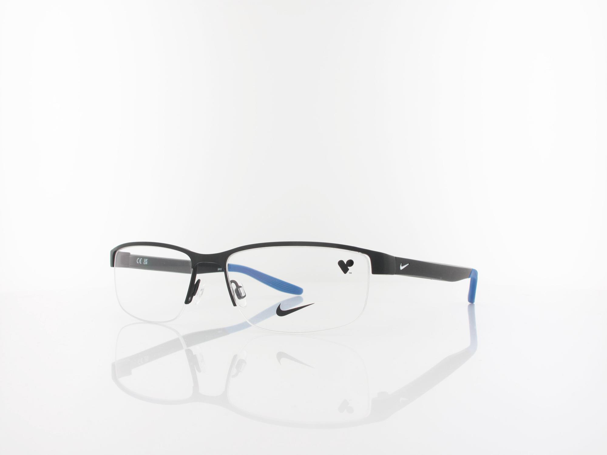 Nike NK8138 008 56 satin black racer blue