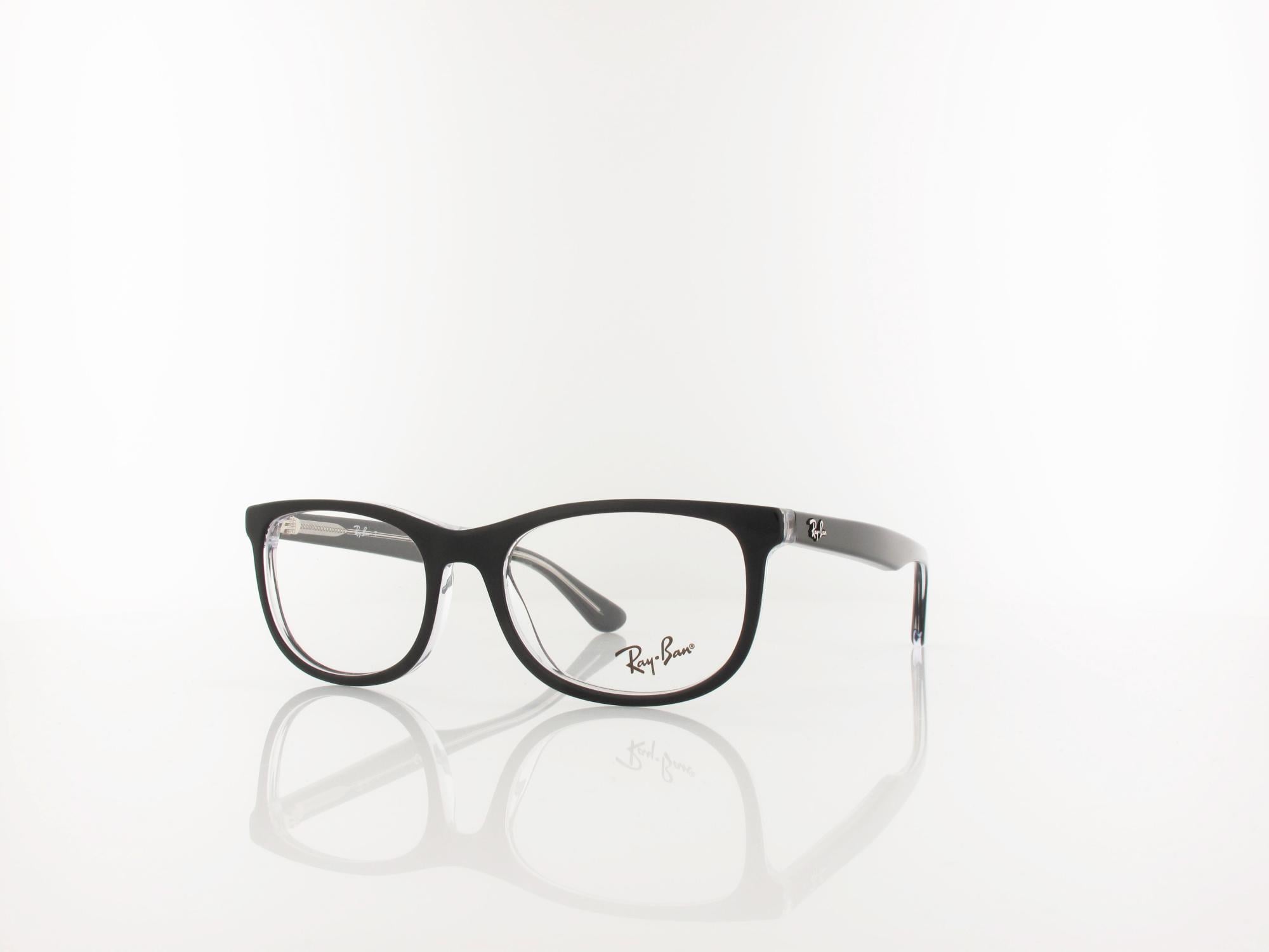 Ray - Ban Kind Ray - Ban RY1642 3529 Optische Fassungen KINDER Acetat Schwarz Transparent Pillow Normal
