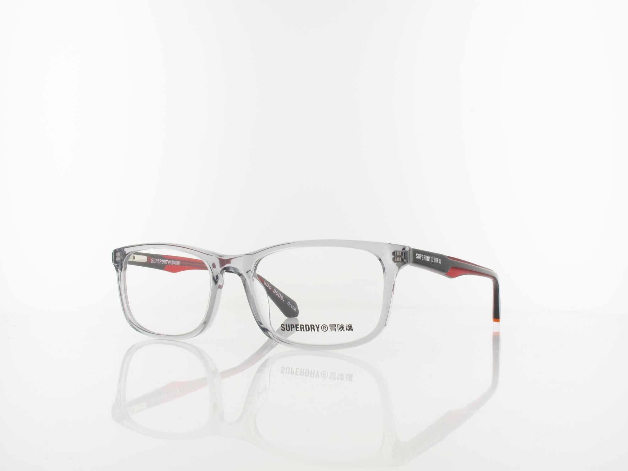 Superdry 3009 108 54 grey crystal black red