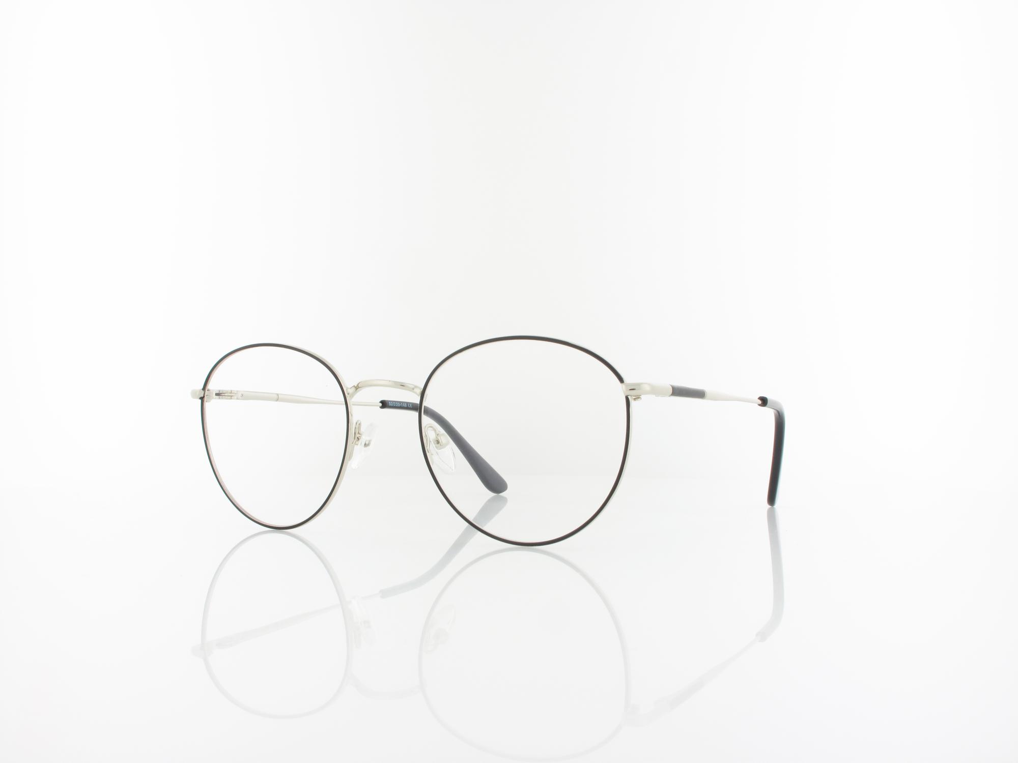 Brilando 901 52 silber matt schwarz