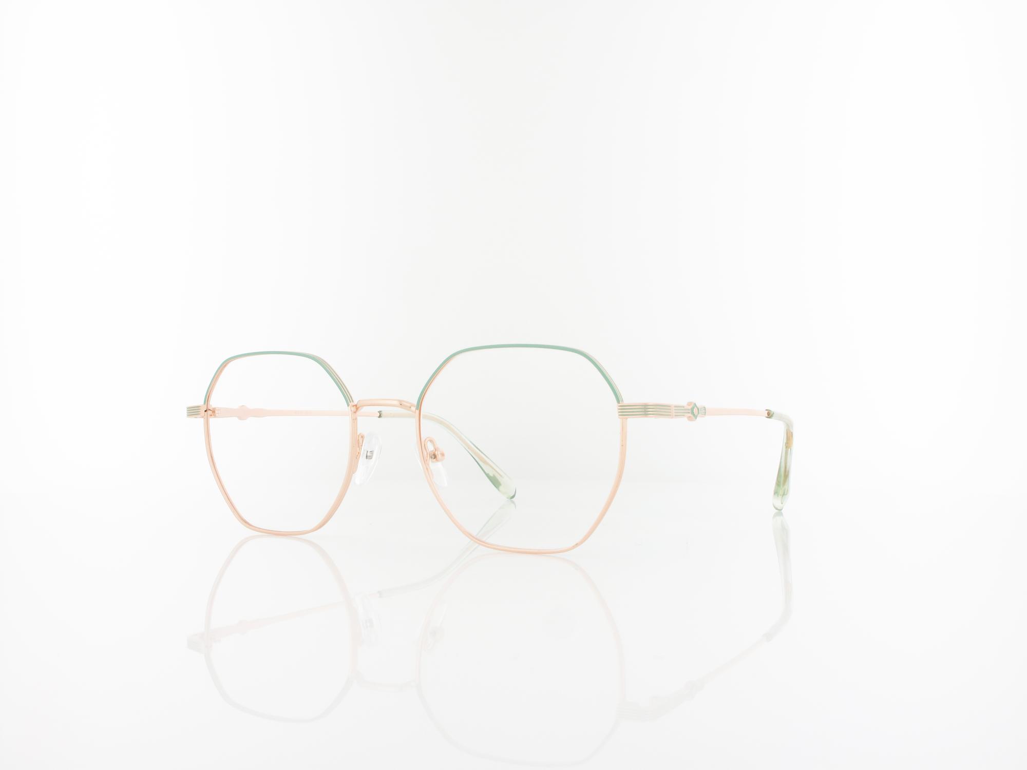 Brilando 905 52 rosegold grün