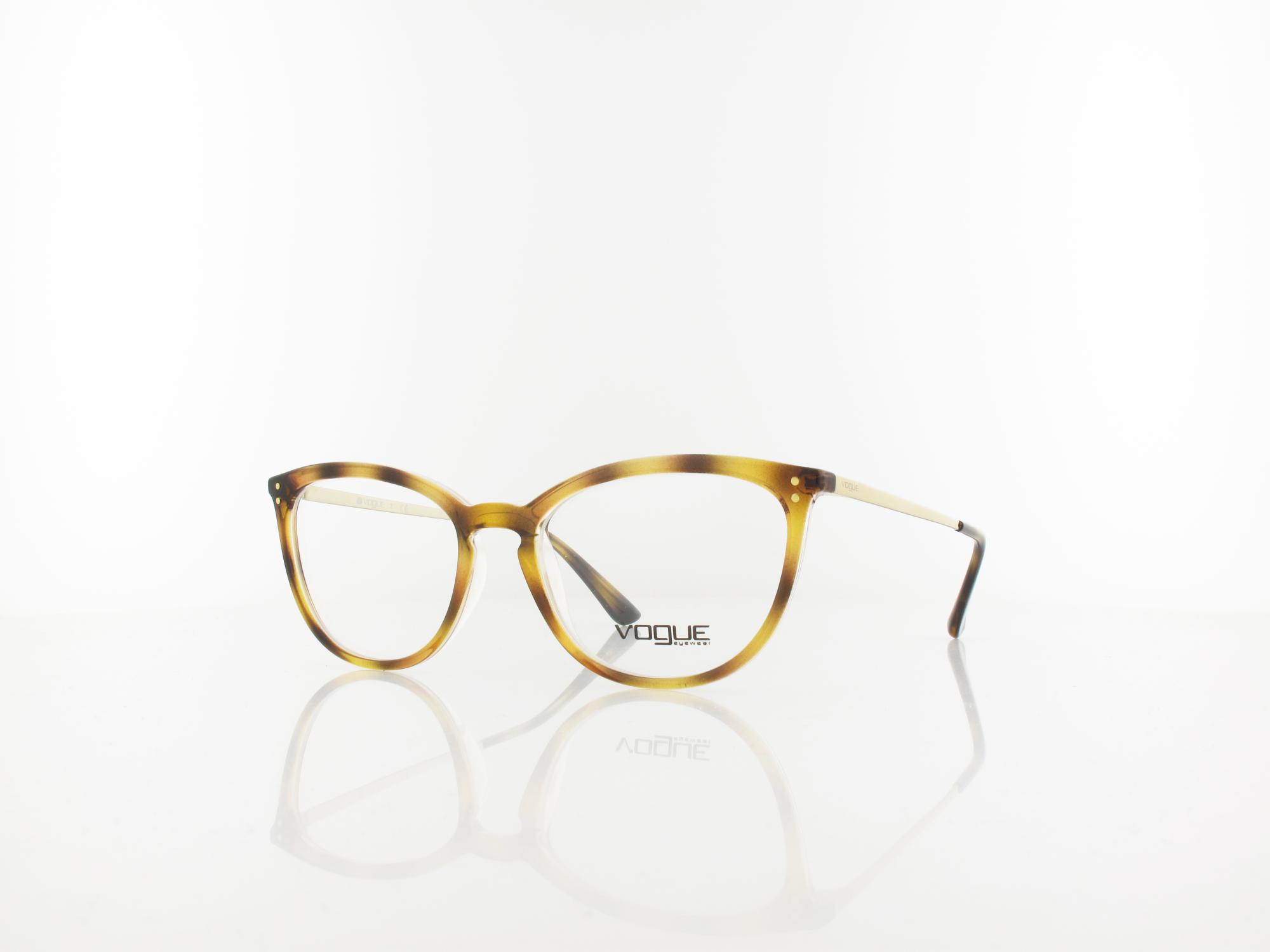 Vogue eyewear VO5276 1916 51 top light havana transparent