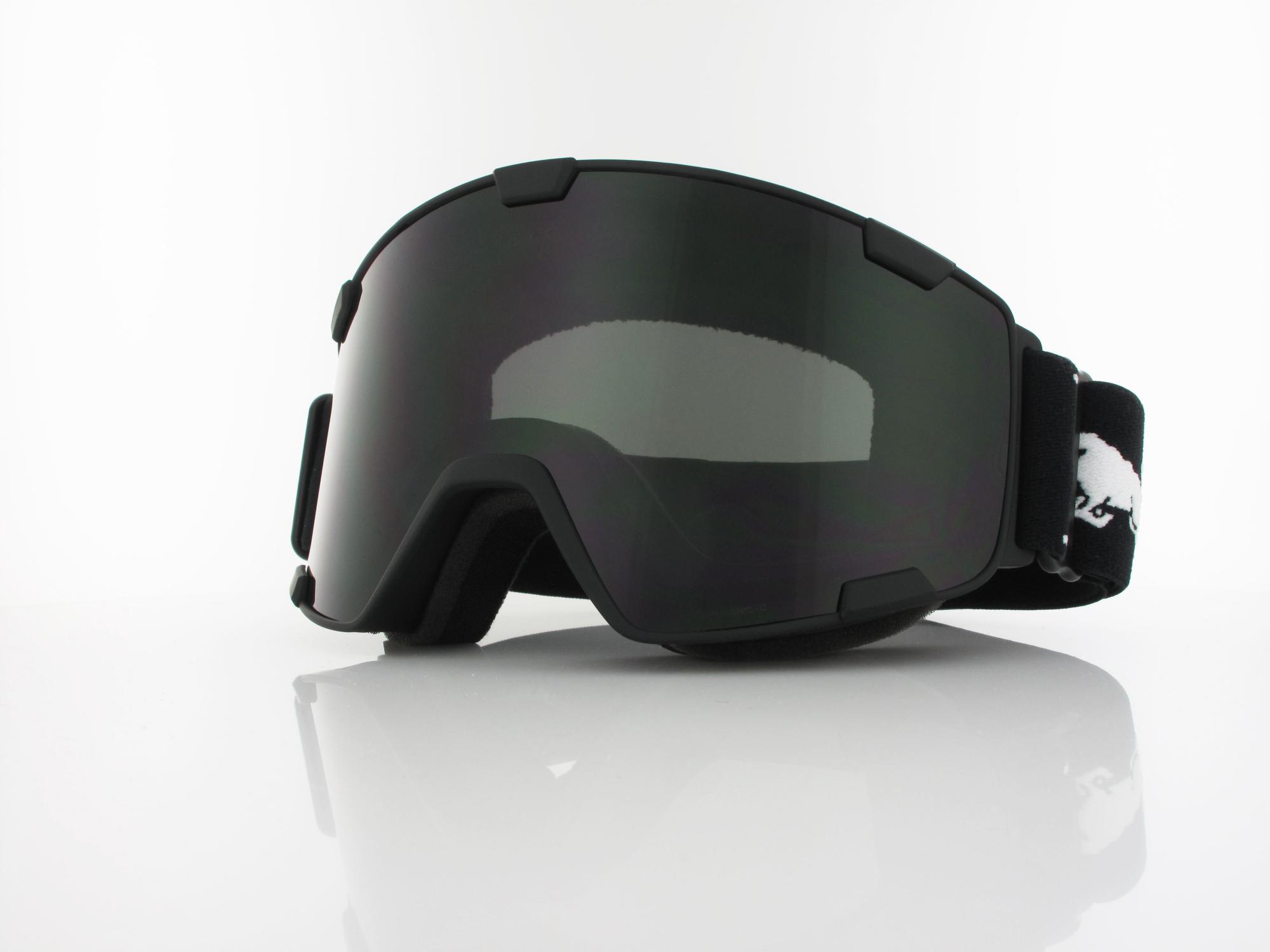 Red Bull SPECT PARK 22BK3 matt black black strap white logo / smoke
