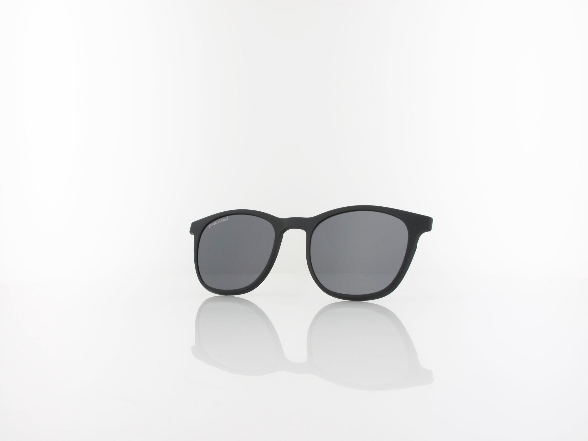 Brilando CLIP M-TRC297-1 matt black / smoke polarized