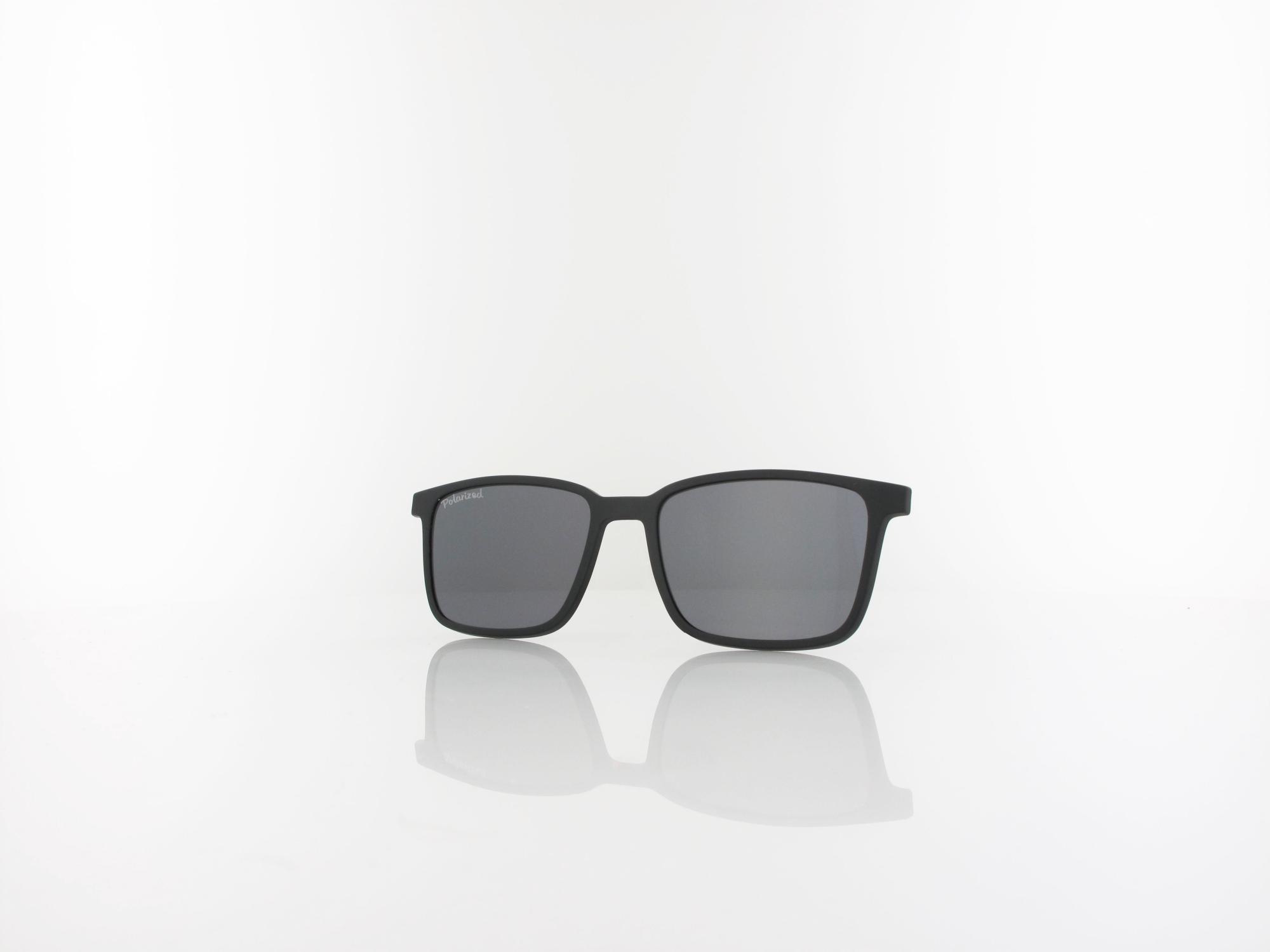 Brilando CLIP M-TRC298-1 matt black / smoke polarized