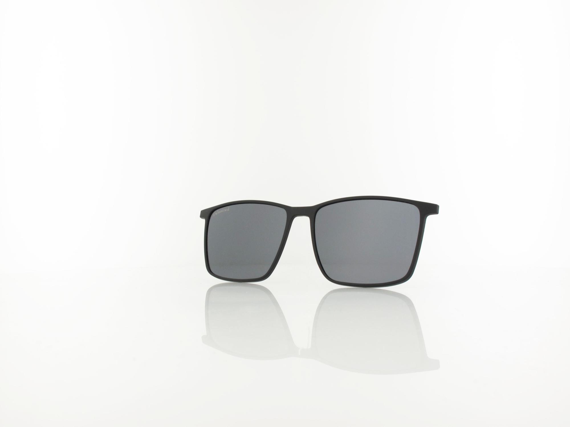 Brilando CLIP TRC-196-1 matt black / smoke polarized